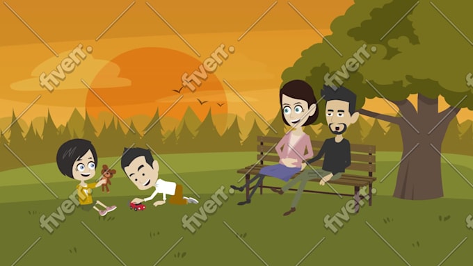 create an amazing 2d animated explainer video