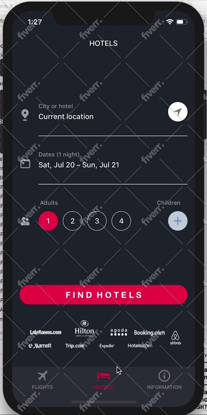 develop react native, flutter other hybrid mobile apps