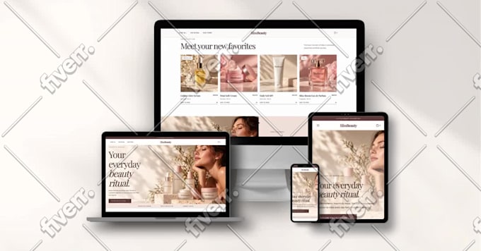 design or redesign shopify website and build shopify store