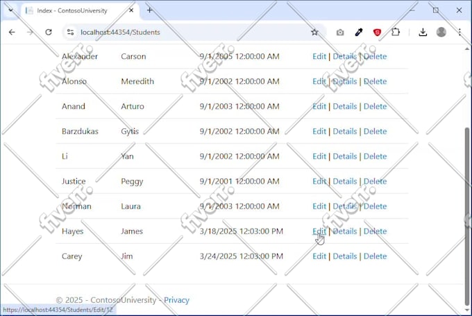 do asp dot net core, asp net mvc, and c sharp tasks for you