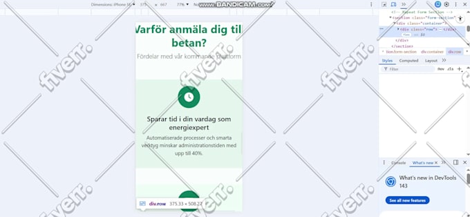 do UI responsive web page html css