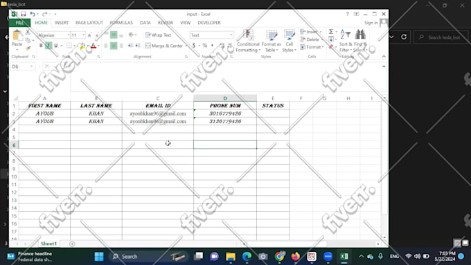 do scraping, excel, python, vba, macro,bots,automation task