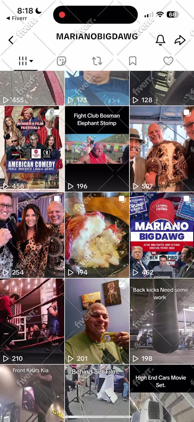 watch your tiktok videos and organically raise viewership