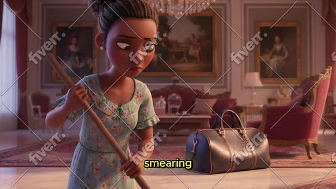 create captivating ai african folktale animation video for youtube