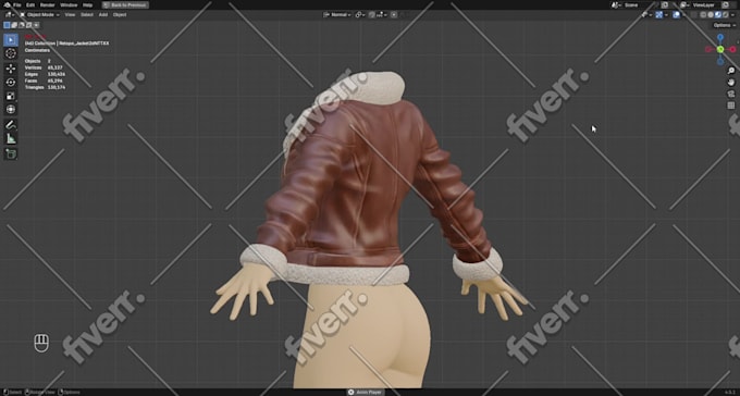 make 3d second life model, 3d clothing design and  rig it