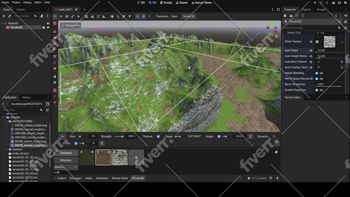 do video game level design, fantasy game world creation, assets design low poly