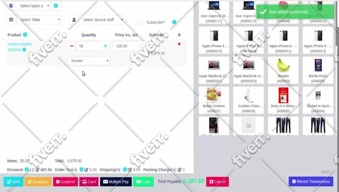 provide stock inventory management software pos system