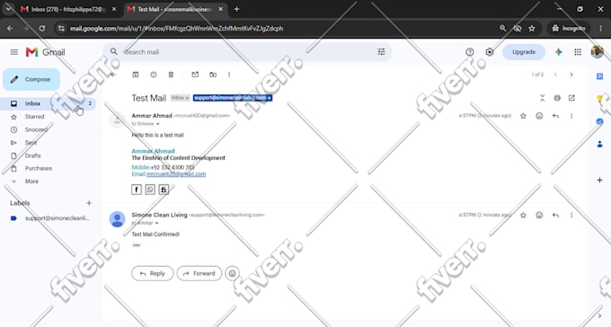 create professional email or domain email