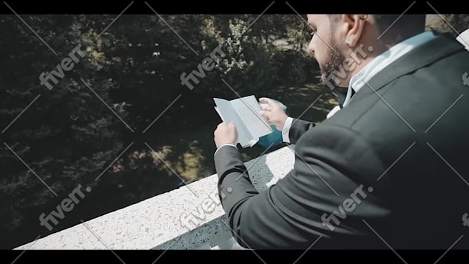 do professional cinematic wedding video editing