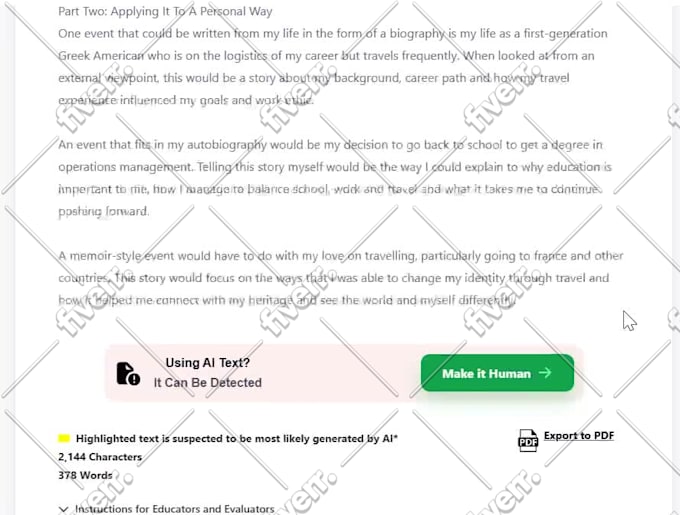 manually paraphrase, rewrite and proofread your content