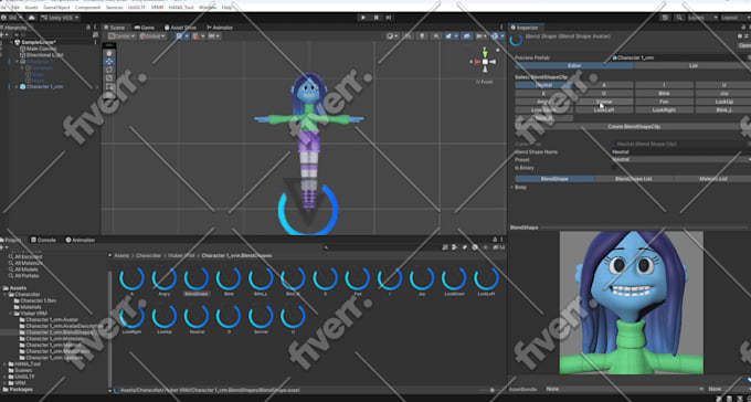 fix, retopo and rig ai 3d model for vrchat, vrm and gaming