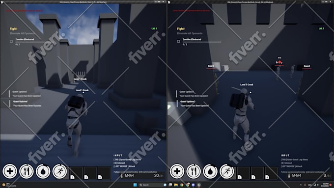 create, merge or fix blueprints in unreal engine