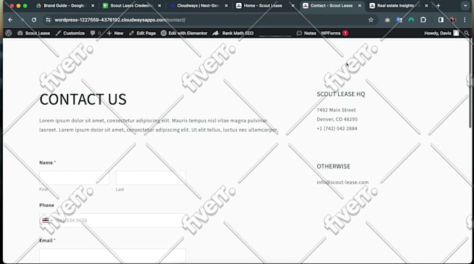 build a custom wordpress site for your company