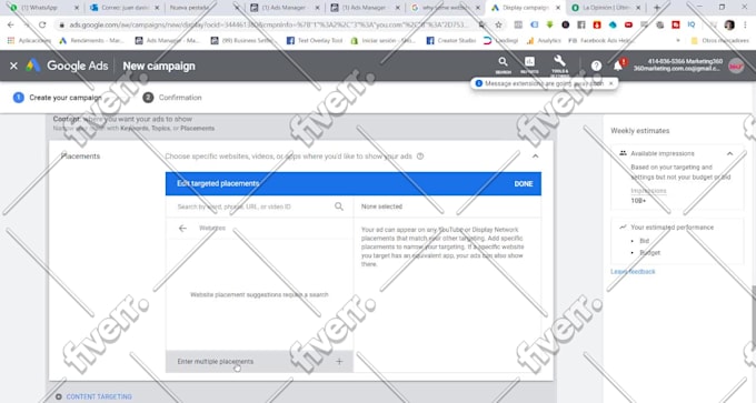 set up, manage and optimize your google ads campaign