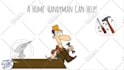 make home handyman 2d animated promo video