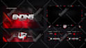design a professional twitch overlay and streaming package