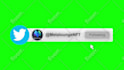 create twitter x follow animation
