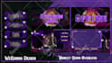 design animated cute custom stream overlay panels for twitch