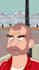 create cartoon rick and morty, bojack horseman style animation