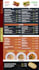 do professional digital menu and menu board for restaurant