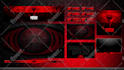 design custom animated twitch overlay and kick overlay