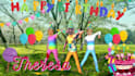 create funny happy birthday video with your face photo