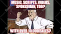 write a script for use in videos