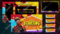 create animated twitch overlay, logo, emotes for stream