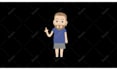 create southpark style cartoon animation video