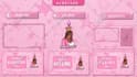 design cute twitch overlay, kick, tiktok and animated stream overlay panels