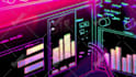 create looping animated music video visualizer