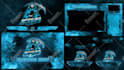 craft twitch overlay, twitch logo, animated twitch stream alerts, panels screens