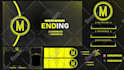 craft professional twitch overlay, stream overlay, mascot logo