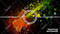 create 3 stylish audio spectrum or music visualizer
