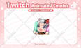 create anime chibi animated emotes for twitch