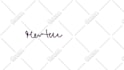 animate your handwritten signature style logo