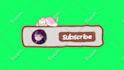 create an attractive youtube subscribe button animation