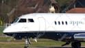 add your business logo or text on a jet plane video