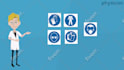 create amazing whiteboard animation in german or deutsch