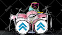do this funny dj dog playing drum video ad