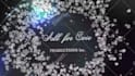make falling luxury diamonds logo animation