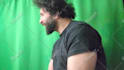 be a professional laid back male video communicator