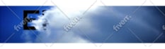 make epic clouds lightning logo reveal intro