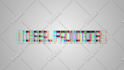 make a glitch video intro for your logo or text