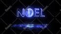 create a neon intro text or logo animation