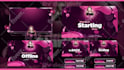 design an animated stream overlay for kick, twitch, youtube