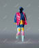 create 3d character animation video, music cartoon animation
