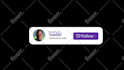 create twitch follow, subscribe or prime animation
