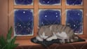 create looped animation for lo fi music video or twitch stream