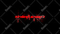 do 4k glitch realistic neon sign logo animation